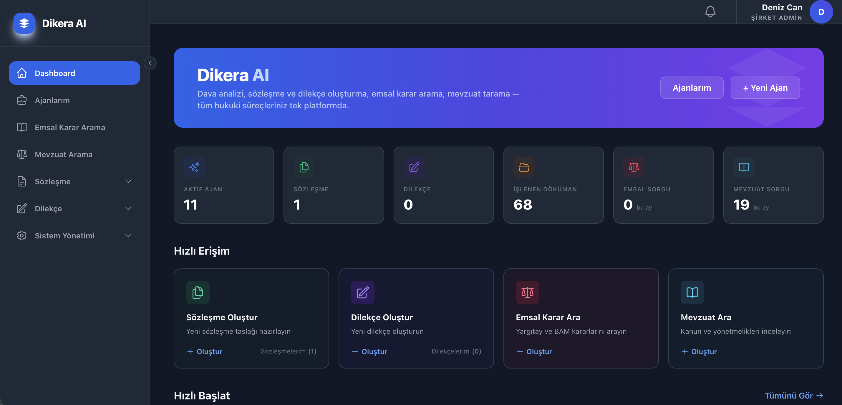 Legasis modül önizleme ekranı